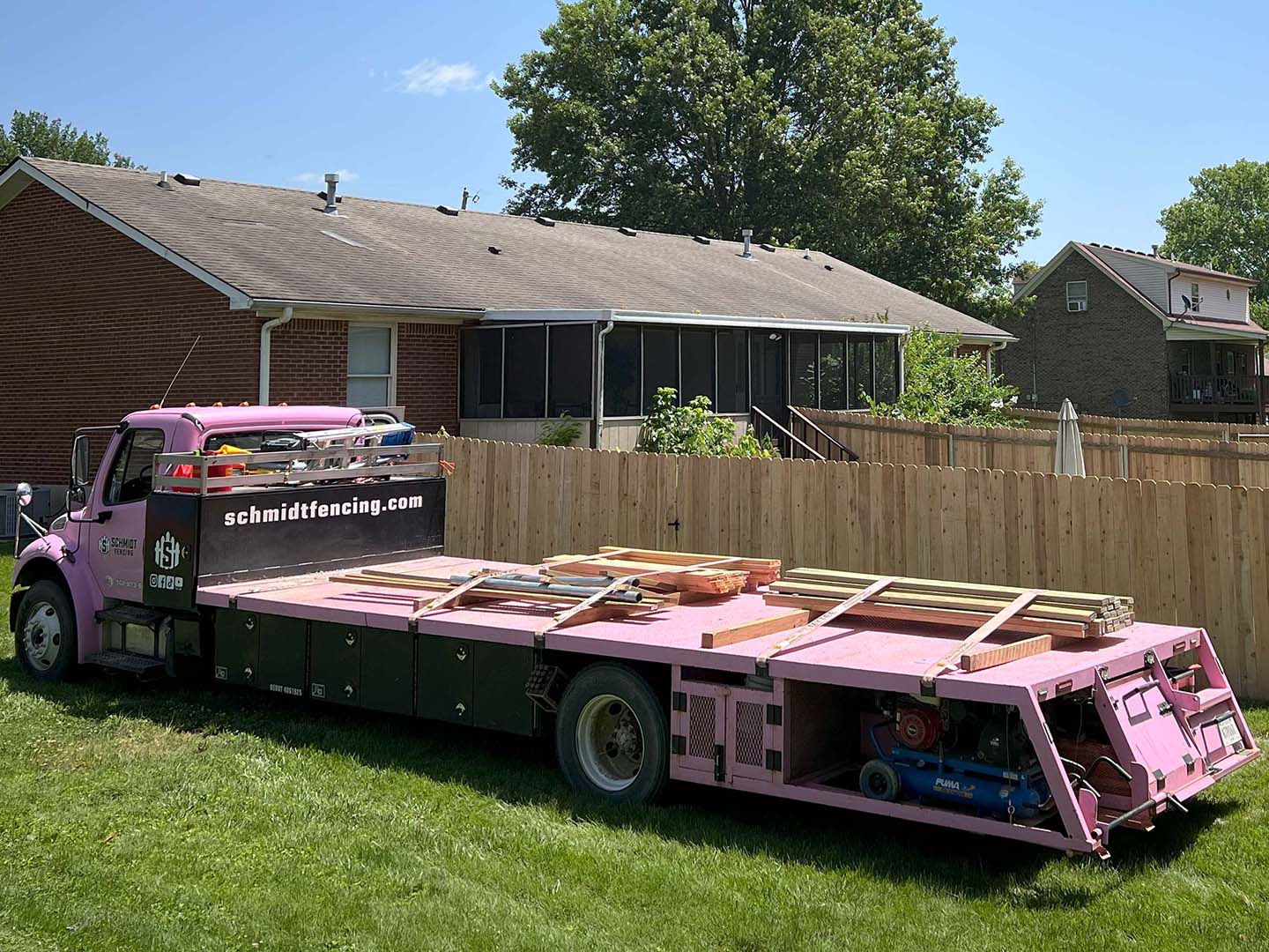 Photo of a Louisville Kentucky Fence Company