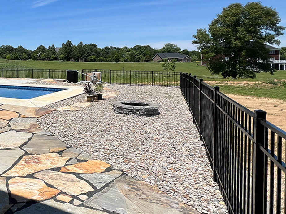 Aluminum pool fencing in Louisville Kentucky