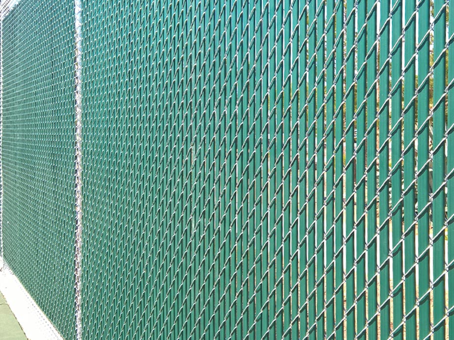 Chain Link semi-privacy fencing in Louisville Kentucky