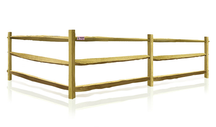 Louisville Kentucky Split Rail fence in the Louisville Kentucky area.
