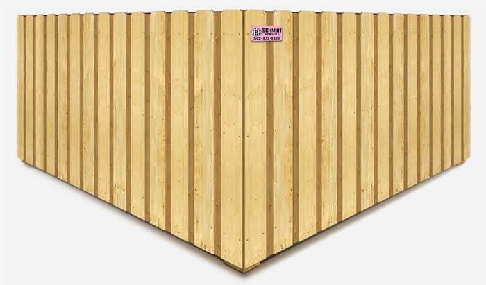 Board on board privacy wood fence company in Louisville Kentucky