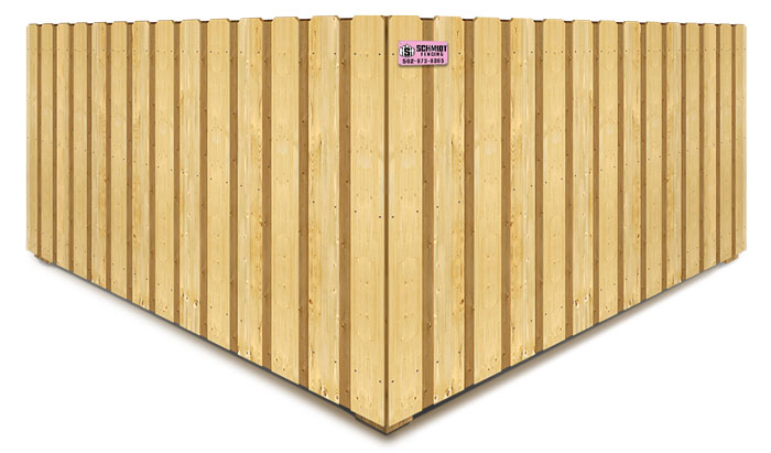 Board on board privacy wood fence company in Louisville Kentucky