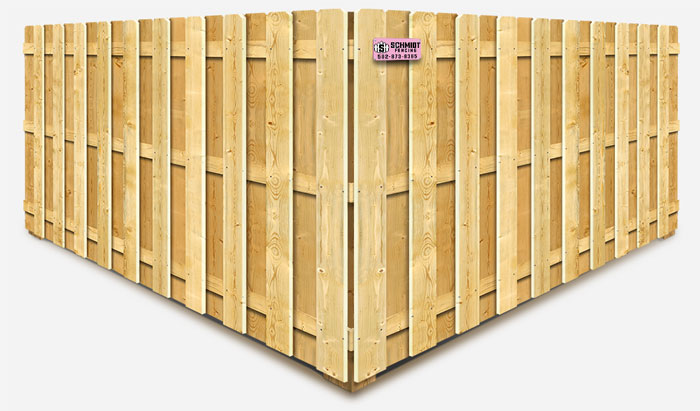 Shadowbox wood fence company in Louisville Kentucky