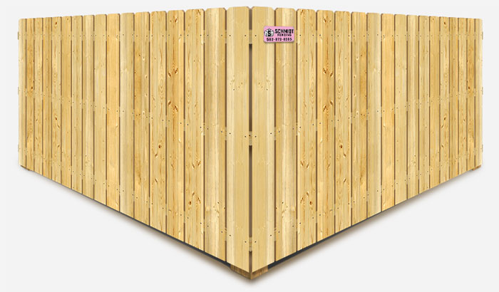 Stockade privacy wood fence company in Louisville Kentucky