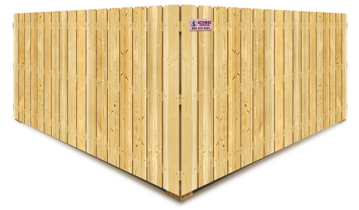 Stockade privacy wood fence company in Louisville Kentucky