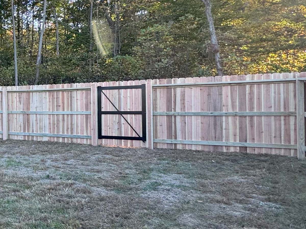 Fence with Wood Fence Installation Company in Louisville Kentucky for Residential Properties in Louisville Kentucky