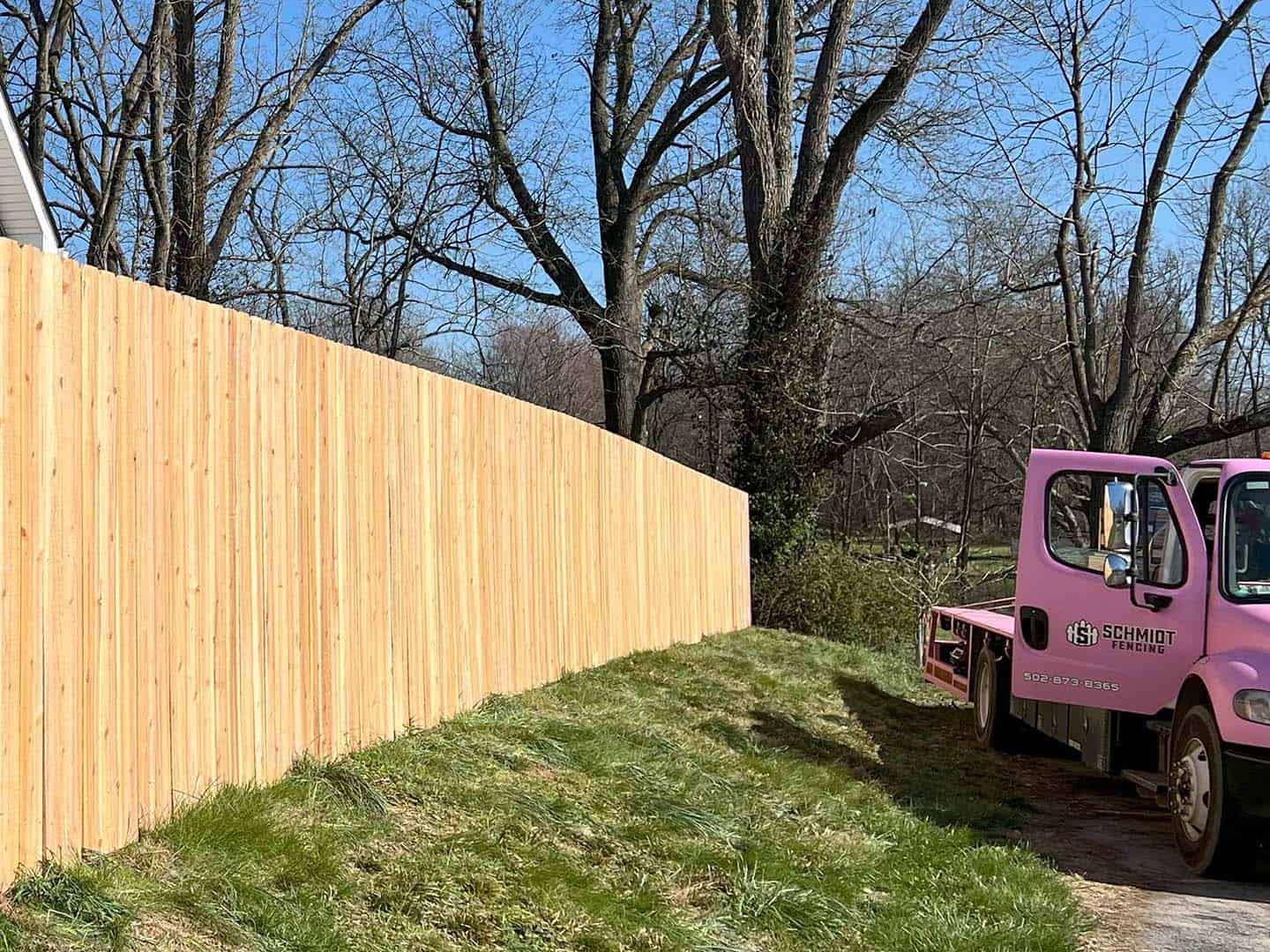 Fence with Wood Fence Installation Company in Louisville Kentucky in Louisville Kentucky
