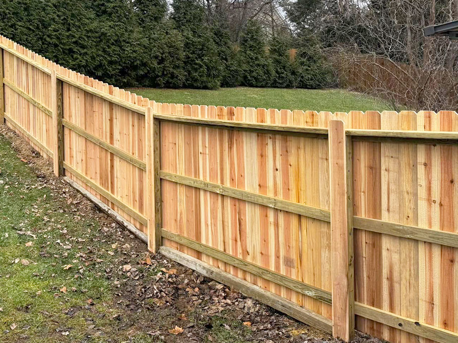 wood fence Seymour Indiana