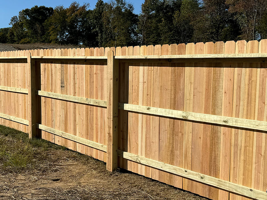Privacy Fence Example in Shepherdsville Kentucky